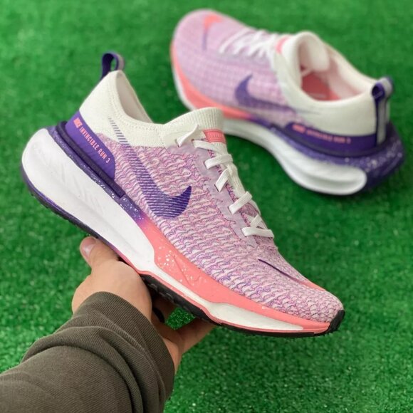 Nike Invincible Run FK 3 Low Womens Running Shoes Multi FQ8766-100 VNDS Size 10